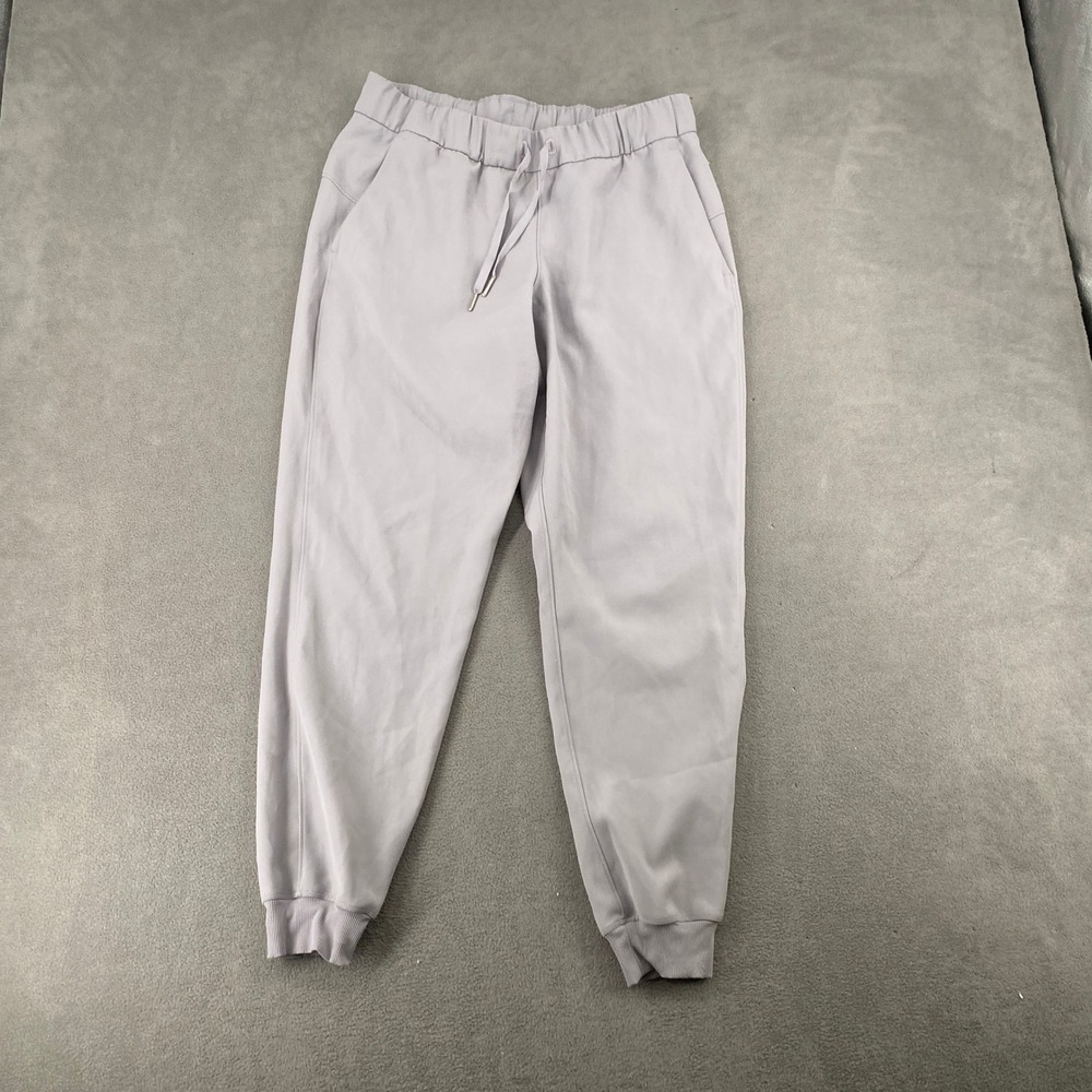 Lululemon On the Fly Jogger Pants Light Purple Lavender Grey Size 8 Activewear